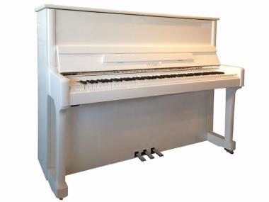 PIANO DROIT FEURICH 122 Blanc Silen